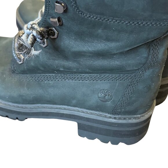 Womens Timberland Courmayeur Valley 6" Black Boots - Size 9 - Picture 10 of 15